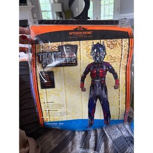 Walmart Optimus Prime Boys Halloween Costume sz HUSKY 10-12 EUC